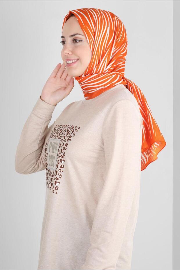 شال منقوش من ألفينا - موديل 8266
