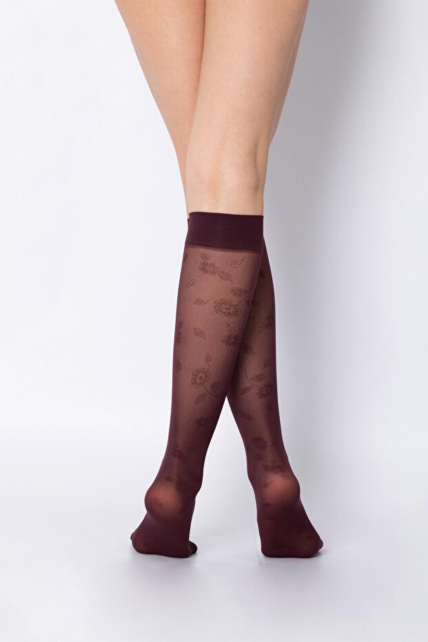 Yvonna Dizaltı Çorap - 3