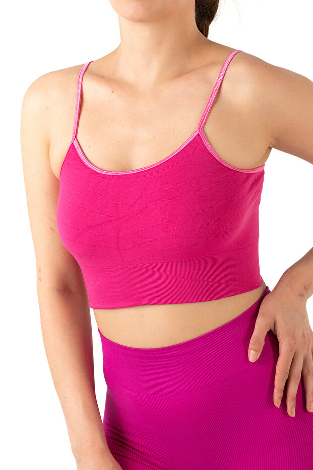 بوستير منقوش بدون خياطة من Gigotto - 8