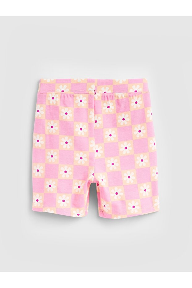 Kız Bebek Açık Pembe Biker Şort - 2