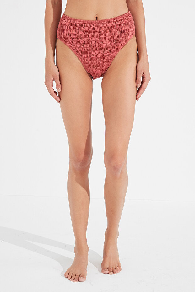 Pembe Ruby High Vintage Bikini Altı - 1