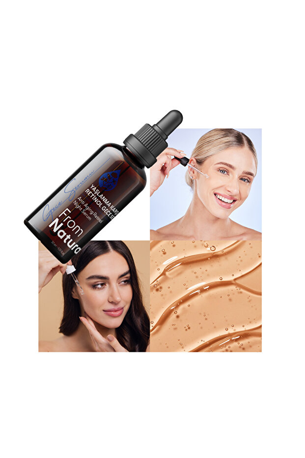 Yenileyici Yaşlanma Karşıtı Retinol Gece Serumu 30 ml - 5