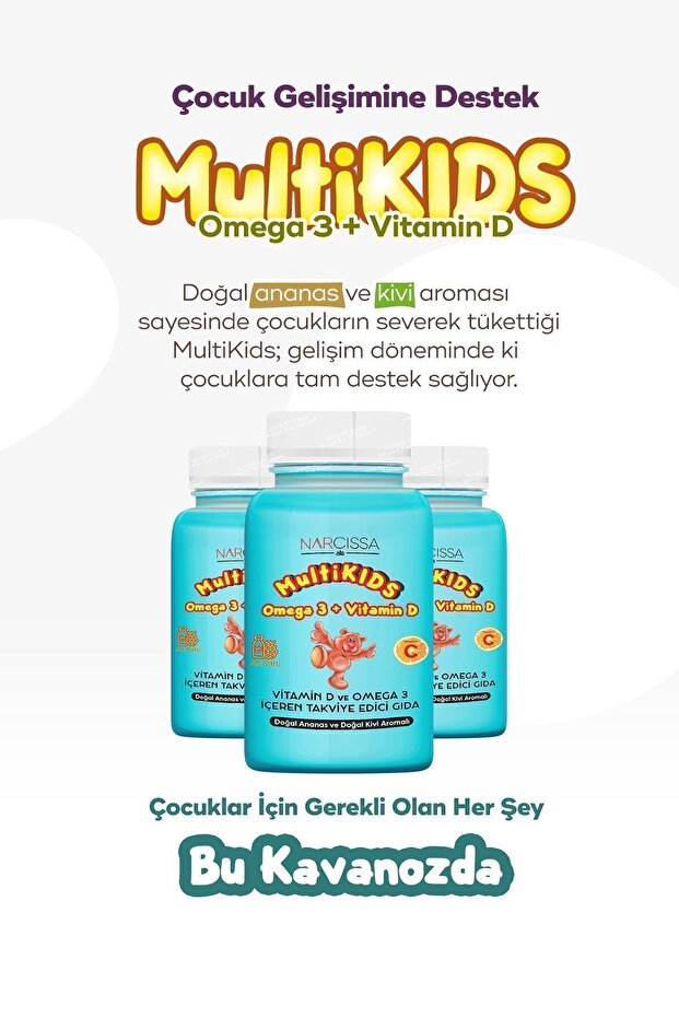 Multikids Omega3 & Vitamin D - 6