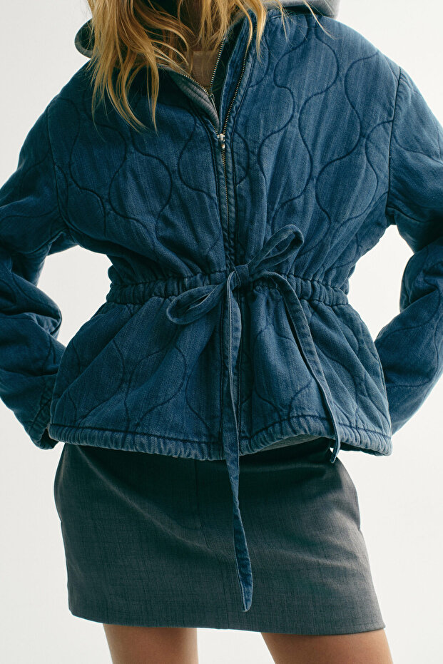 Kapitone Kot Ceket - 3