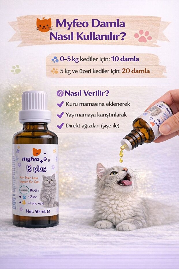 Kedi Malt Paste B Plus Damla - 4