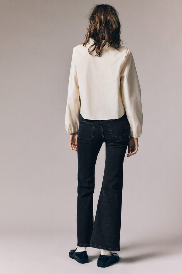 Flared High Jeans - 4