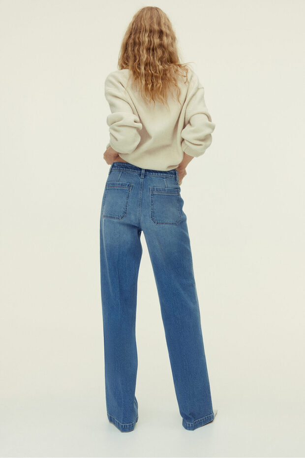 Wide High Jeans - 4