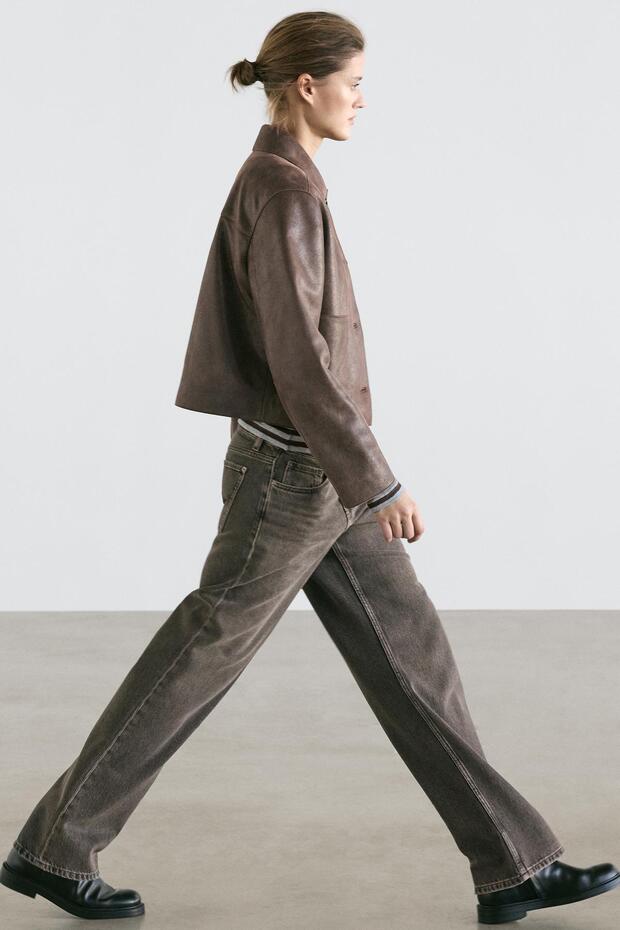 Süet deri ceket - 3