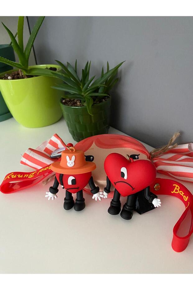 Figured Large Size 2-Piece Keychain