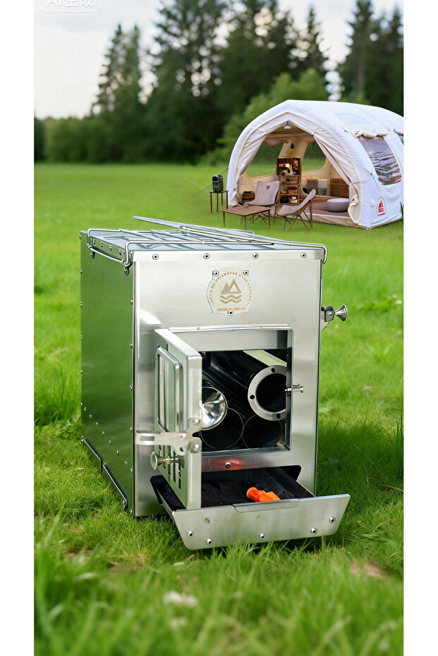 Katlanır Krom Soba - 7