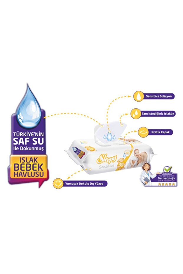 ISLAK HAVLU 90 Adet // Sensetive x 24 Adet - 3