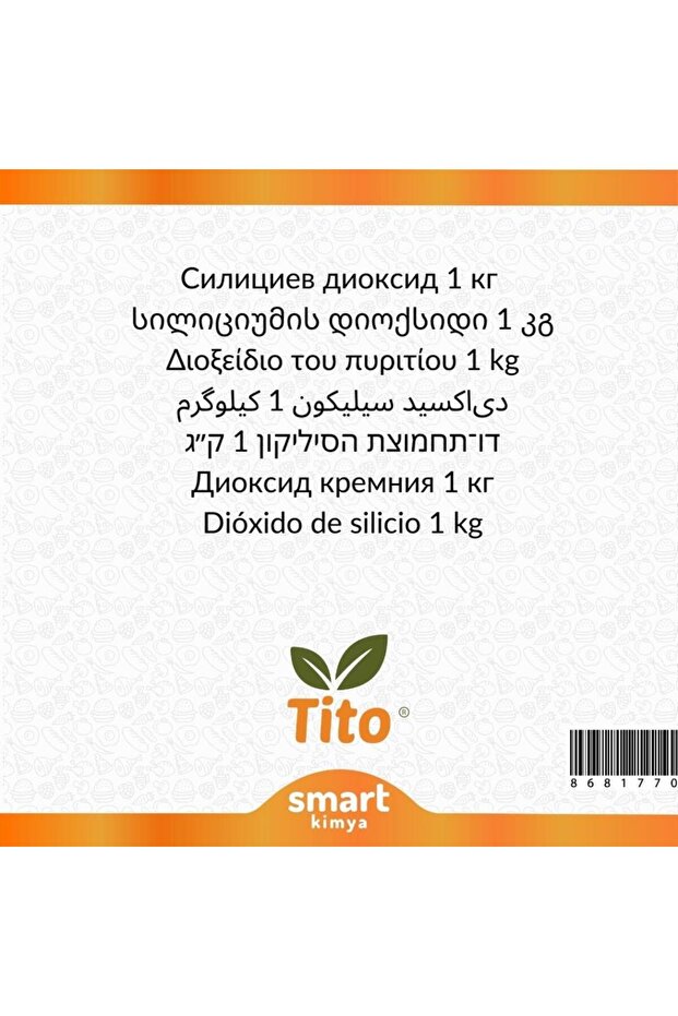 Silikon Dioksit E551 1 kg - 2