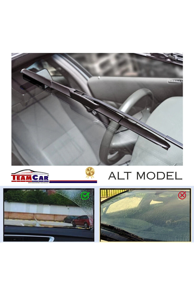 Wipers Dacia Logan I (20042012) Flat - Front set - 6