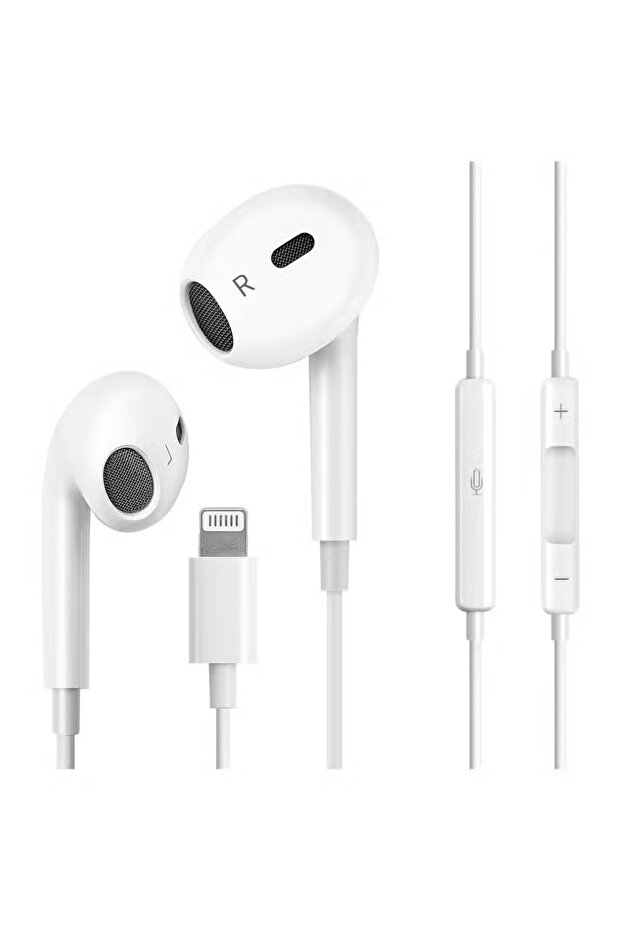 سماعات أذن سلكية لهاتف Apple iPhone باللون الأبيض - 1