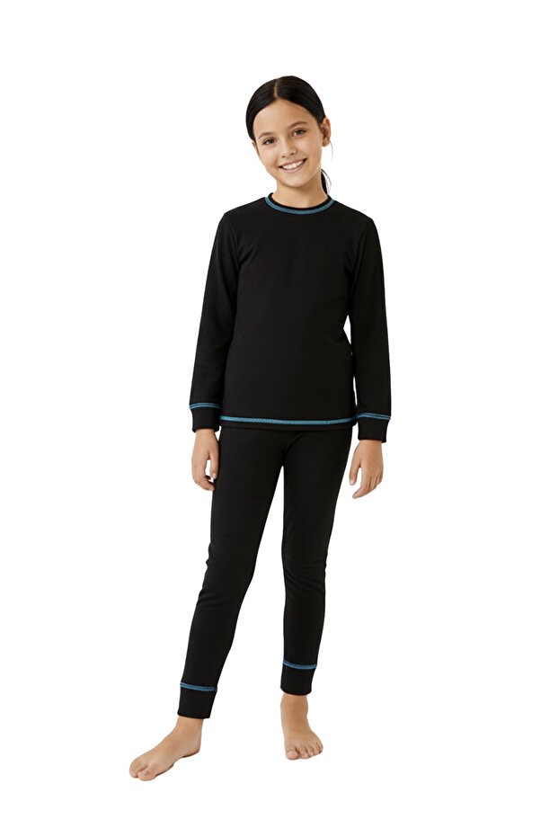 مجموعة أطفال مضلعة باللون الأسود - 2