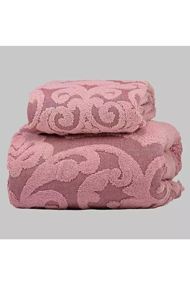 100% Cotton Tomris Pink Towel