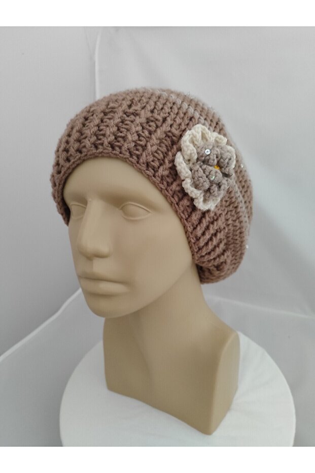 Fransız Ressam Bere Çarkıfelek Kahverengi - 9