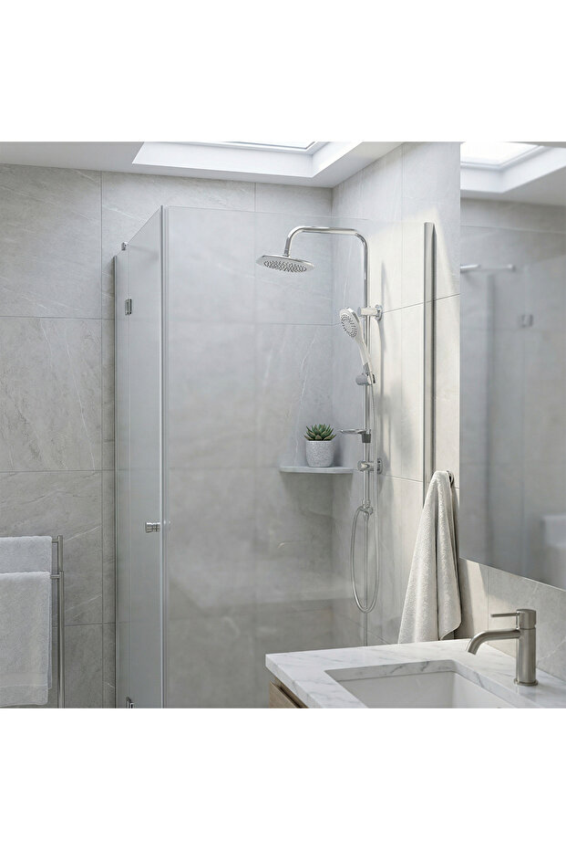 Rubby 5F 12/22 Çap Krom Duş - 2