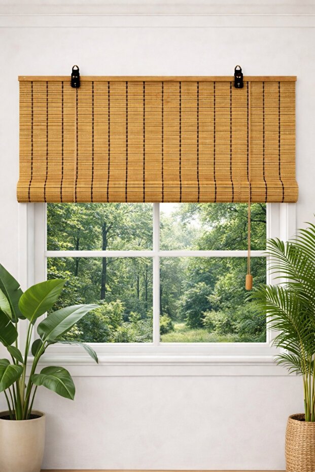 BAMBU STOR PERDE NATURAL - 2