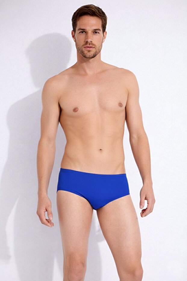 Men's Cobalt Blue Slip Swimsuit 208