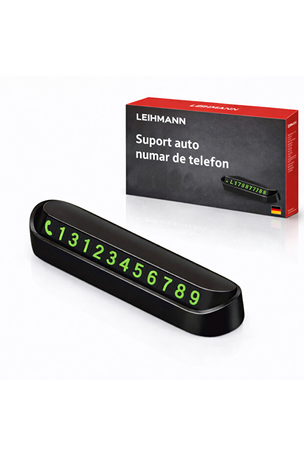 Phone number support for temporary parking