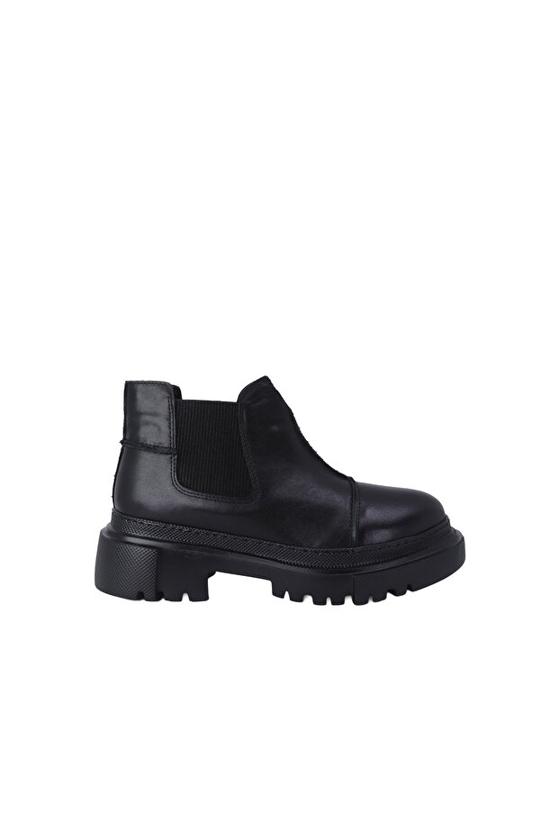 26103255D Hakiki Deri Kadın Bot - 1