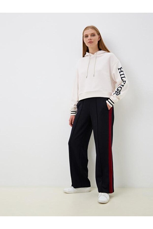 STR SPLIT GLOBAL STRIPE PANTS - 3