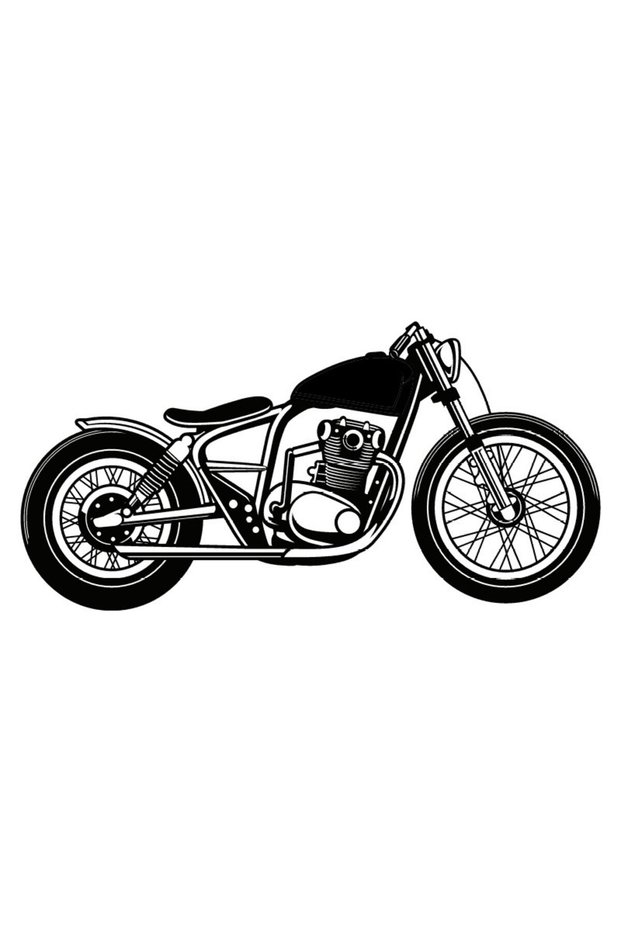 Classic Motorcycles 10 Sticker 15 X 7 cm