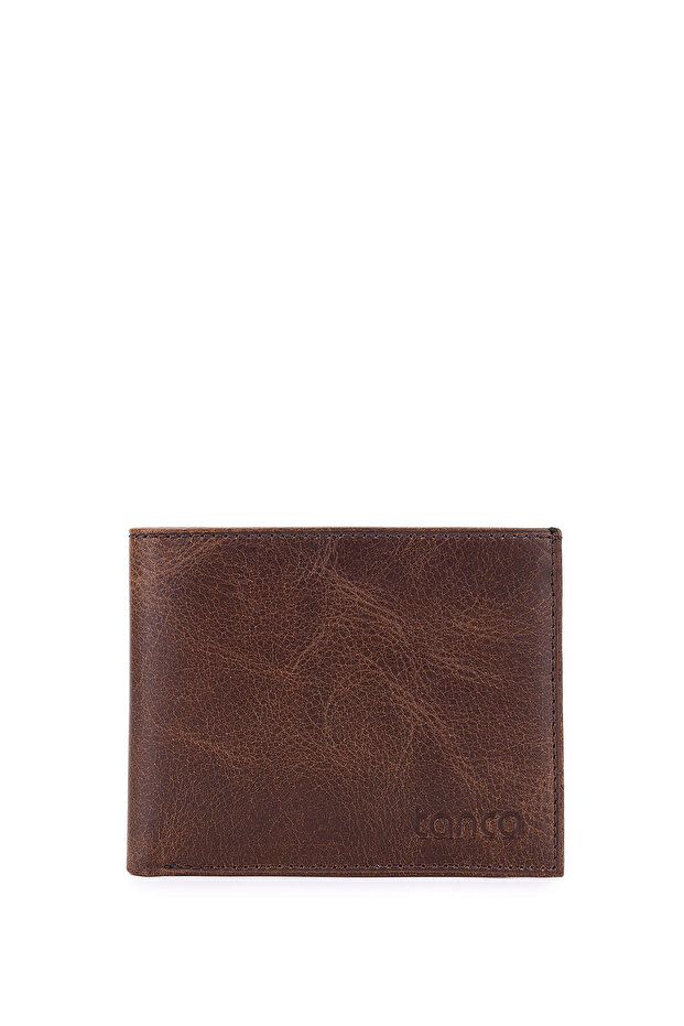 Men's Genuine Leather Coffee Wallet