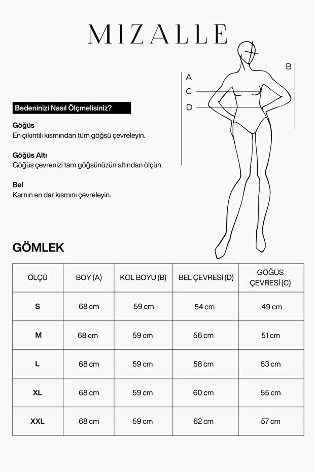 Basic Poplin Siyah Gömlek - 8