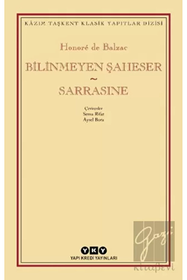 Bilinmeyen Şaheser Sarrasine