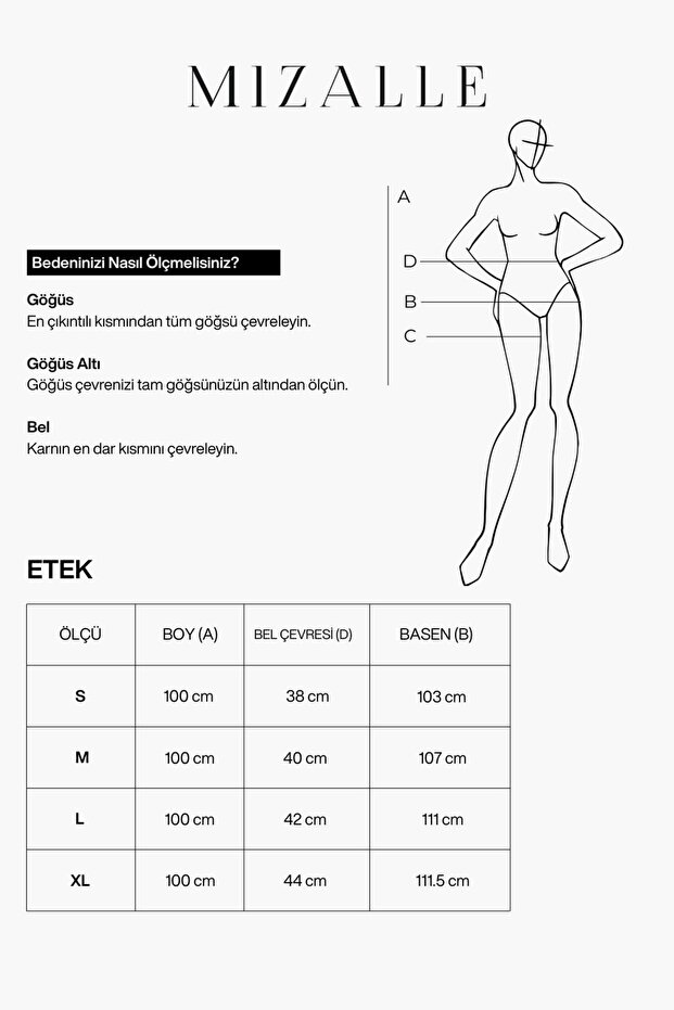 Krep Örme Piliseli Gül Kurusu Etek - 5
