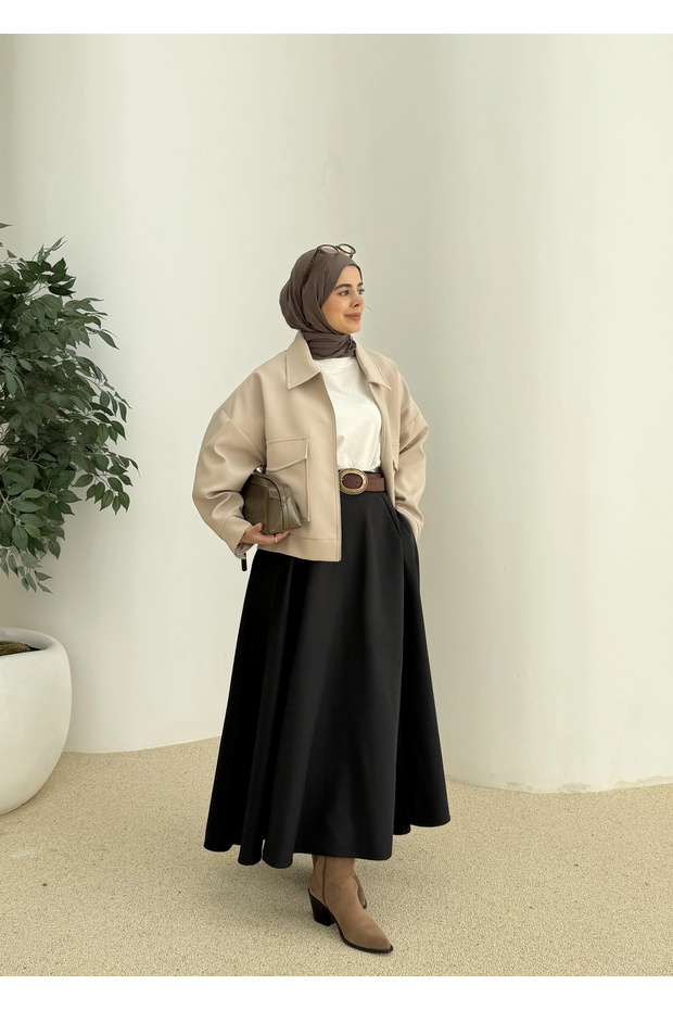 7670 BOMBER CEKET BEJ - 4