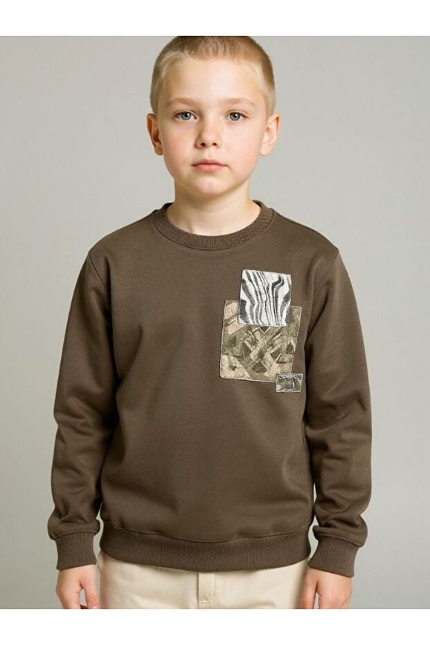 البلوز منقوشة الصبي - 4