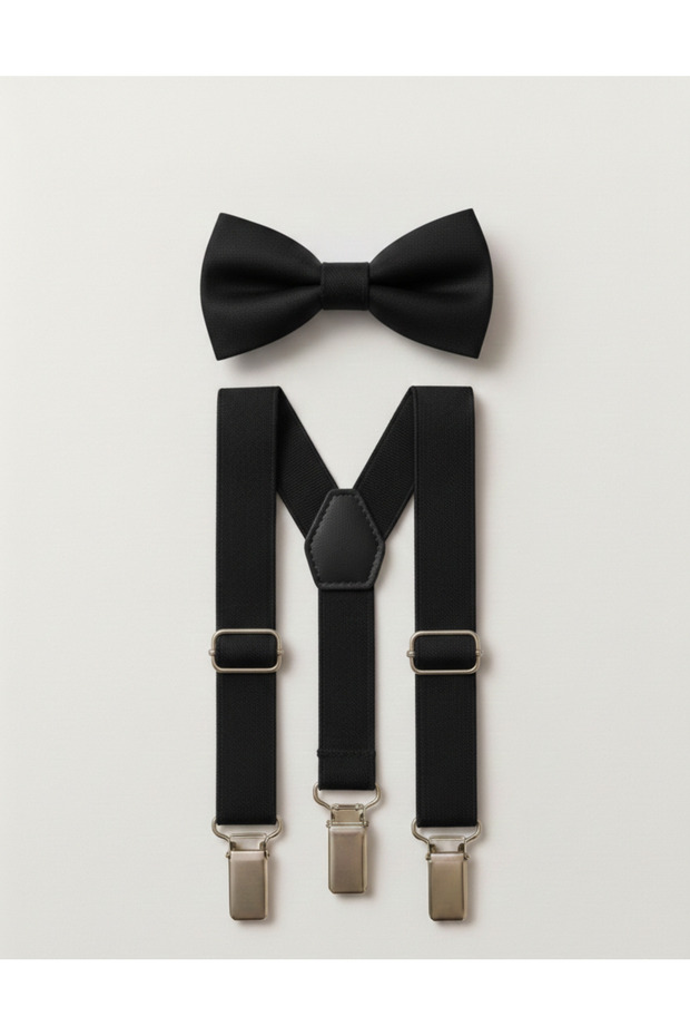 23 April 19 May 29 October Reading Day Bow Tie Trouser Suspender Set Suitable for Ages 2-7