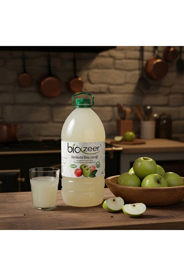 Fermante Elma Içeceği 5lt - 1