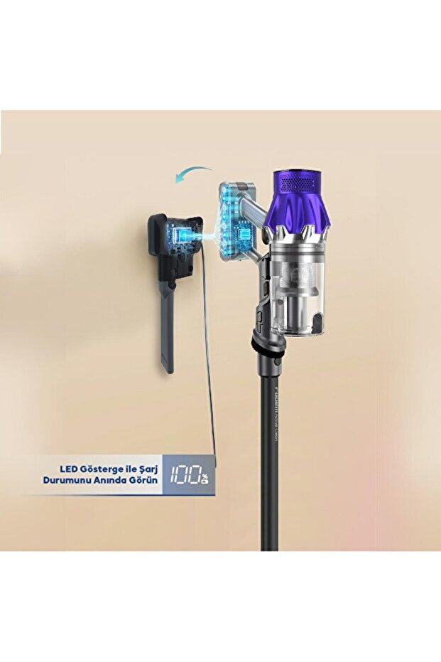 Active Clean Şarjlı Dikey Süpürge - 6