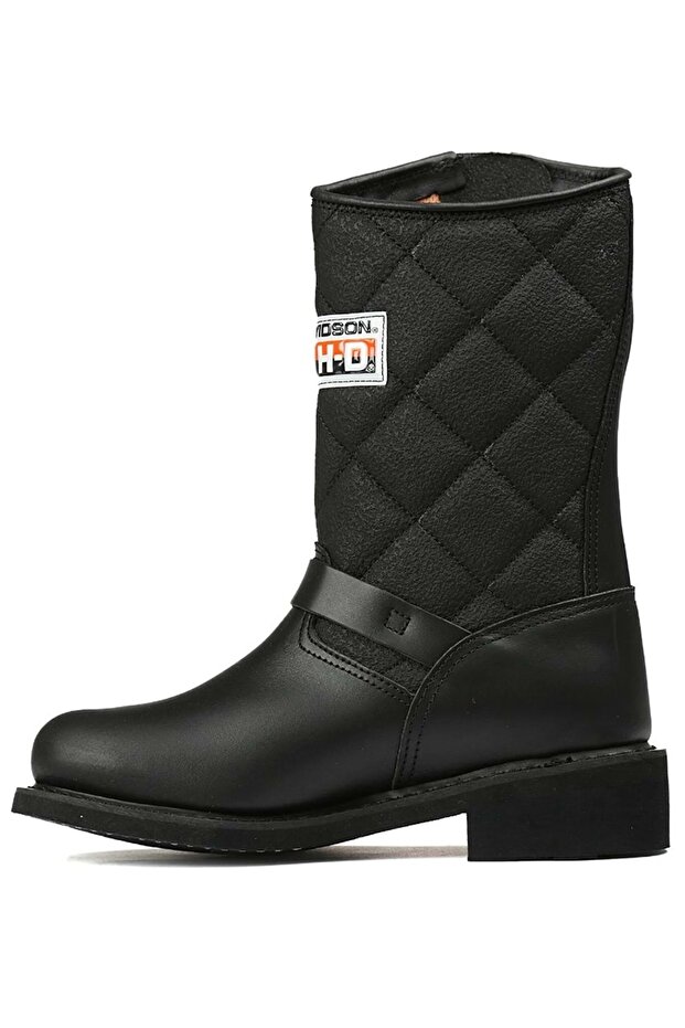 Laconia Black Deri Kadın Bot - 6