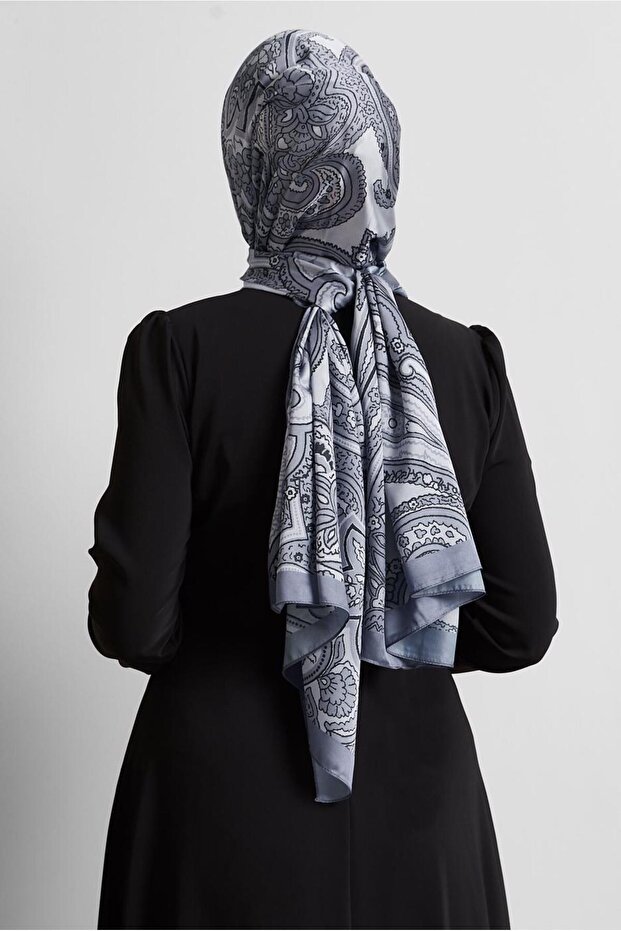 شال منقوش عرقيًا 8553 - 2
