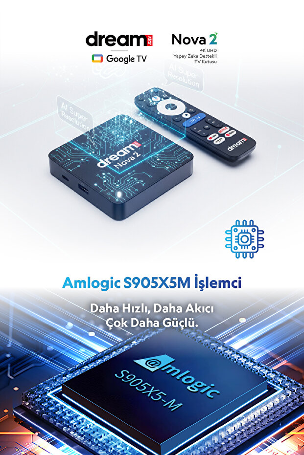 تلفزيون نوفا 4 كي بنظام أندرويد 12 - ذاكرة أندرويد مرخصة بسعة 32 جيجابايت - 4