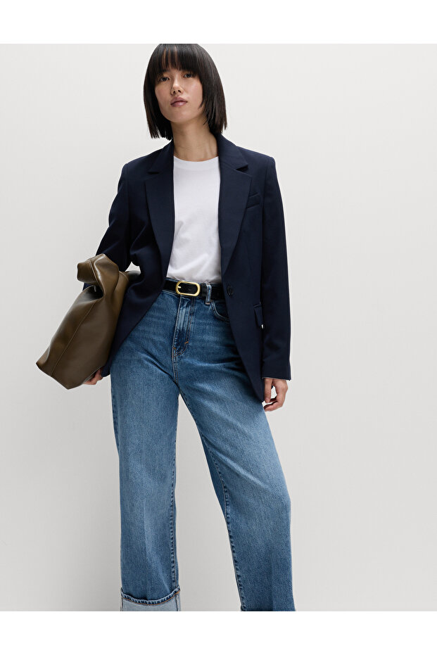 Tek Düğmeli Blazer - 2