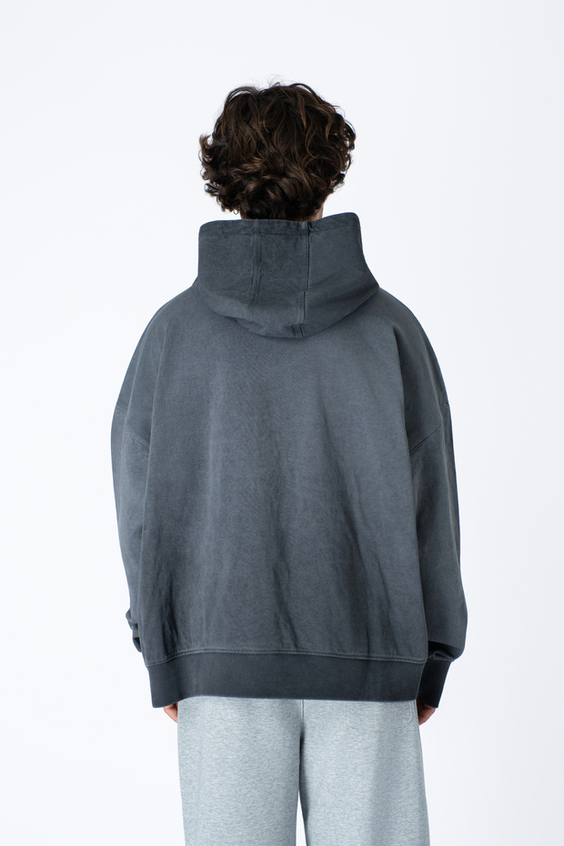 MORAL hoodie with a front design - 2