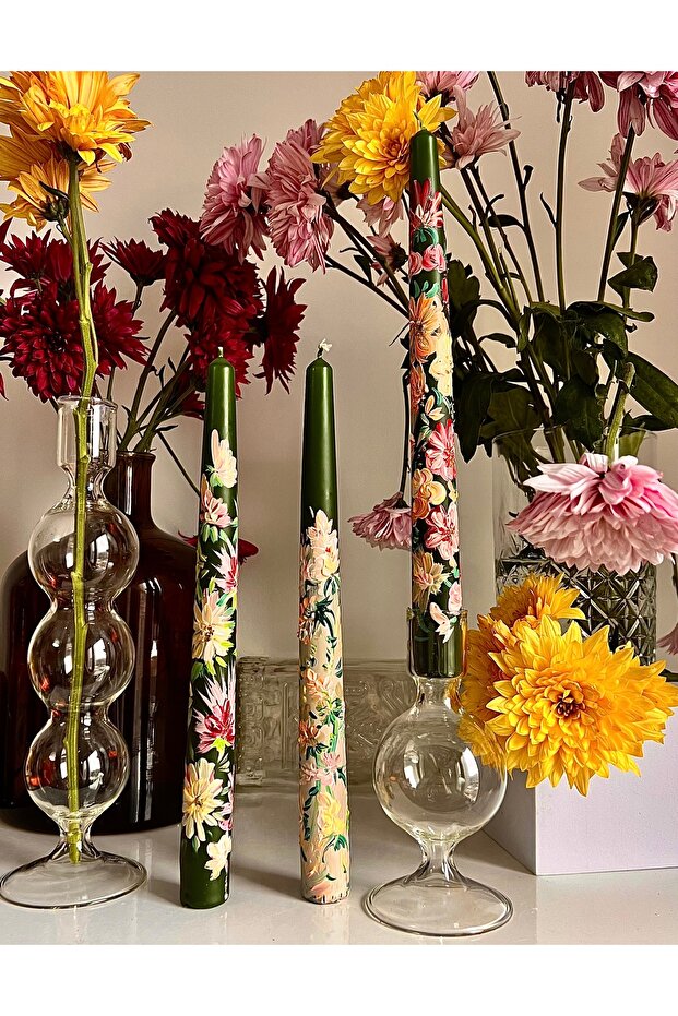 Green FLORA Mum SET (25cm) - 1