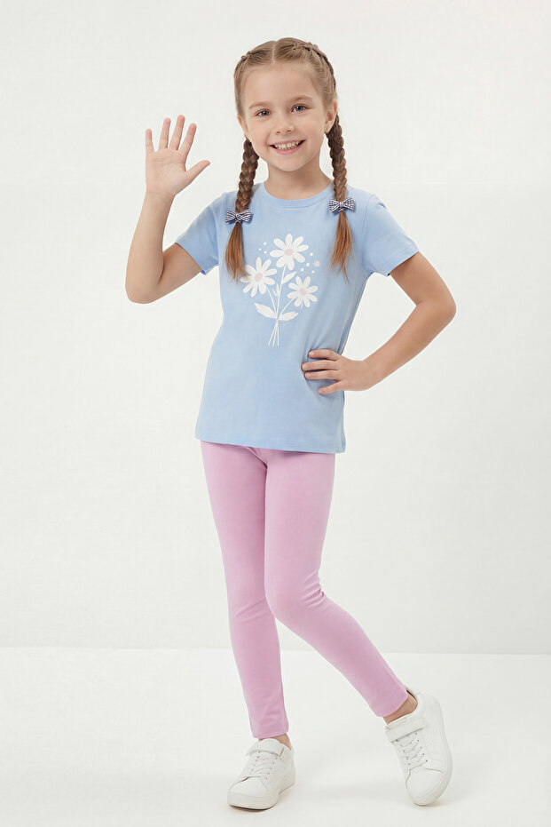 Girl's Ankle Length Leggings