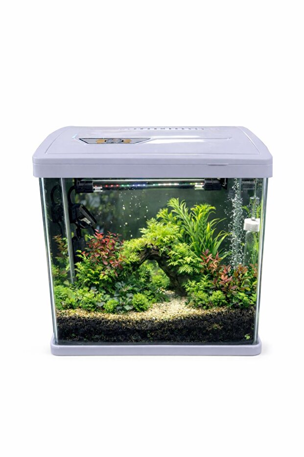 BEYAZ MİNİ İTHAL AKVARYUM - 1