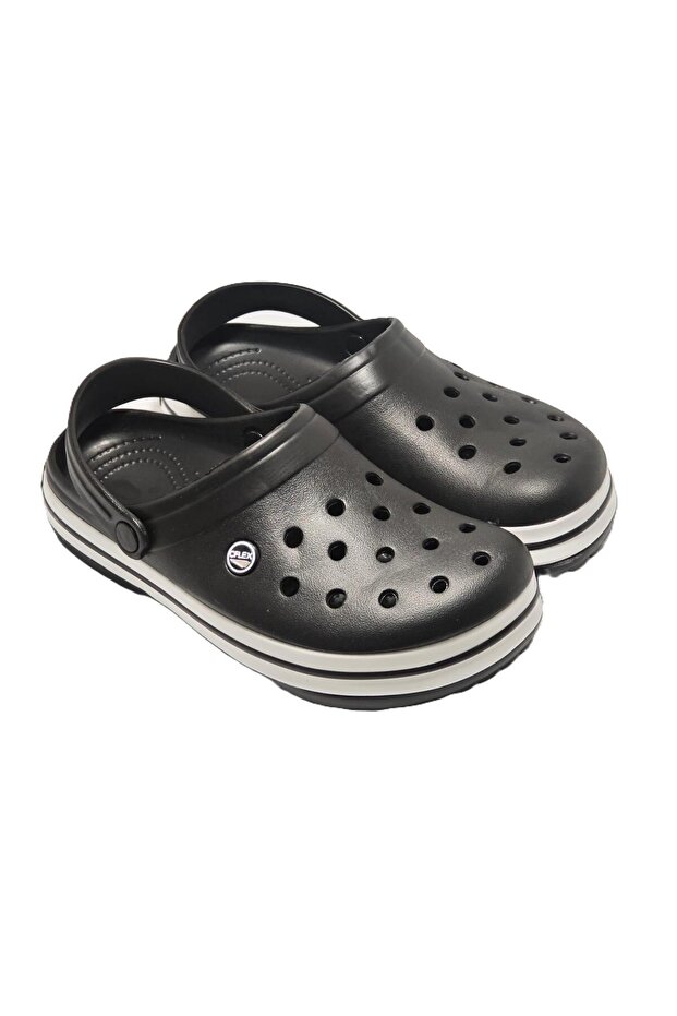 Cflx Black Comfort Medical Unisex Daily Slippers
