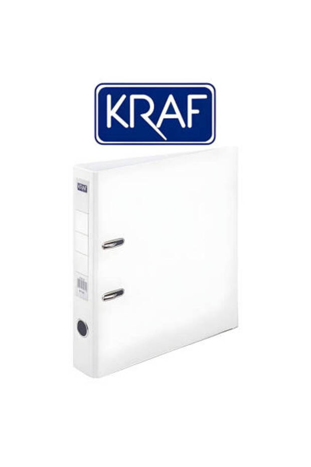 Office Folder, Narrow, A4 Size, 2-Ring, White - 2