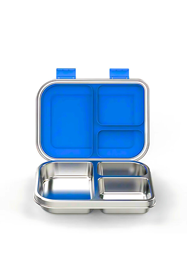 Stainless Steel Bento Lunch box for kids & Adults, Insulated Stainless Steel Lunch box 3 Compartment