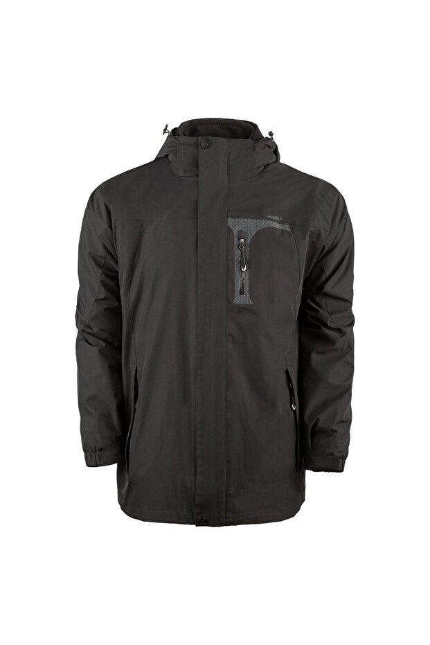 Triple 3in1 Ceket - Siyah - 2