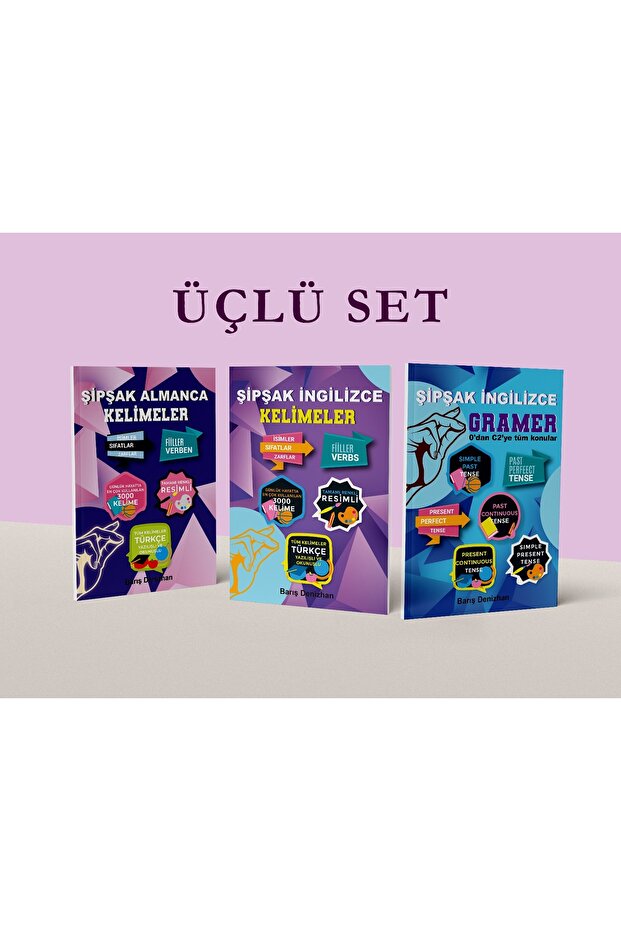 Şipşak İngilizce/Almanca 3'lü Set - 1